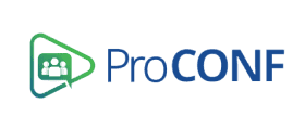 Proconf logo for video collaboration
