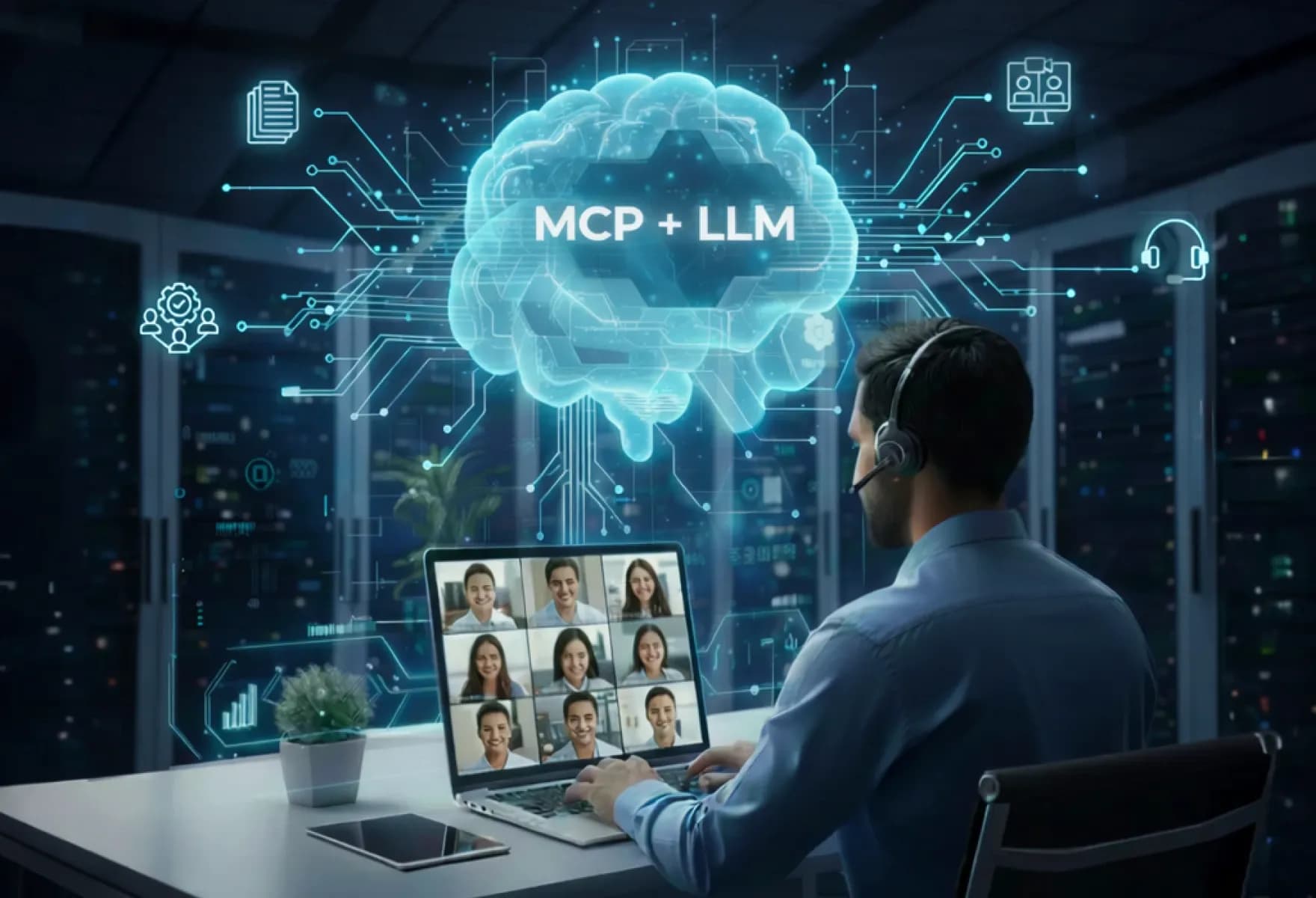 Automated Meeting Summaries with MCP & LLM Chat Assistants