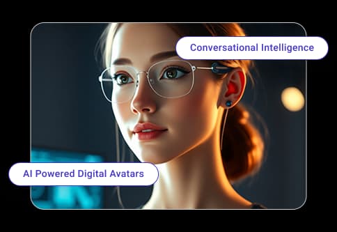 Digital human and generative interfaces