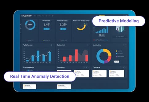 Analytics dashboards and predictive models