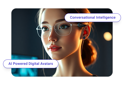 Digital human and generative interfaces