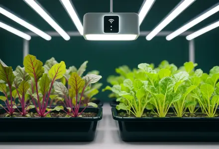 Smart Agriculture - Smart Light and Environmental Control for Indoor Farming