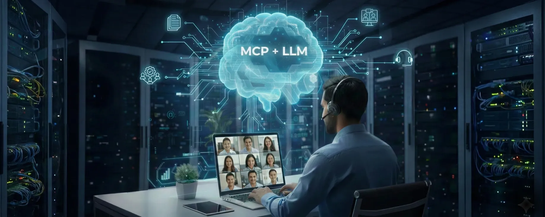 Automated Meeting Summaries with MCP & LLM Chat Assistants