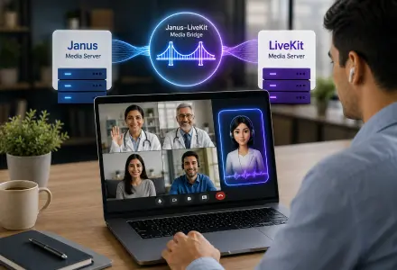 Transform WebRTC Media Server & Application into Agentic AI Platform Mobile Preview